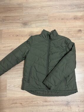 The North Face Olive Green Women's Puffer Jacket